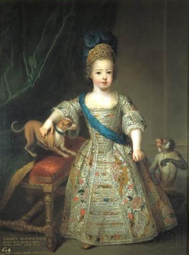 unknow artist Portrait of Louis XV as a child Norge oil painting art